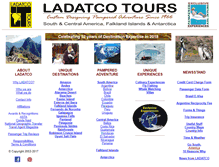 Tablet Screenshot of ladatco.com